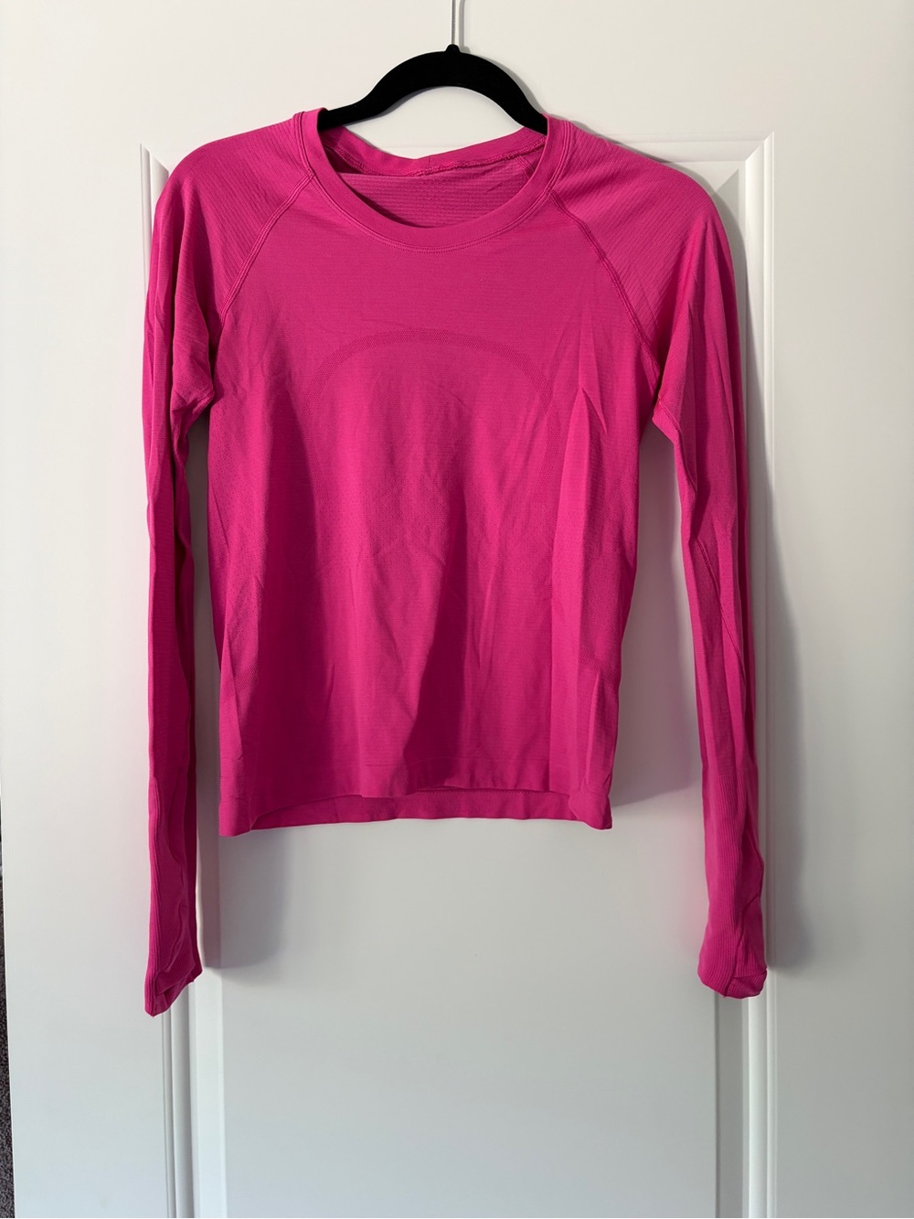 lululemon athletica Swiftly Bright Pink Long-Sleeve Crew